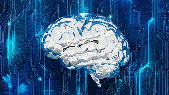 Healthy adult exercising outdoors with a glowing brain illustration overlay, symbolizing brain health, stroke prevention, and long-term cognitive wellness.