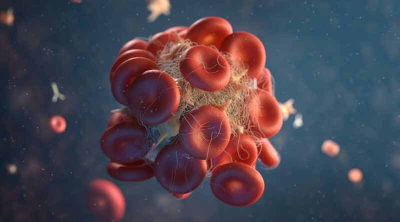 Medical illustration of fat cells in abdominal tissue, representing research into investigational treatments for localised fat reduction.
